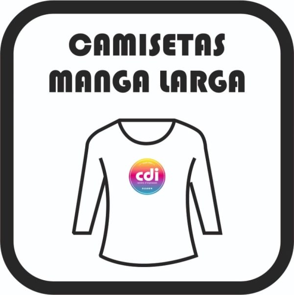 camiseta manga larga centre de impressio